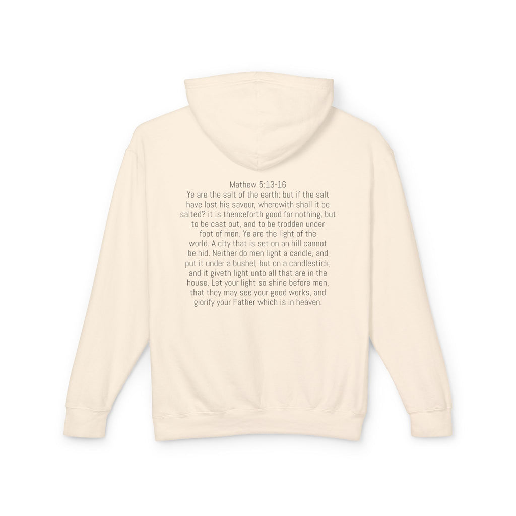 “Salty and lit” Unisex Lightweight Hooded Sweatshirt