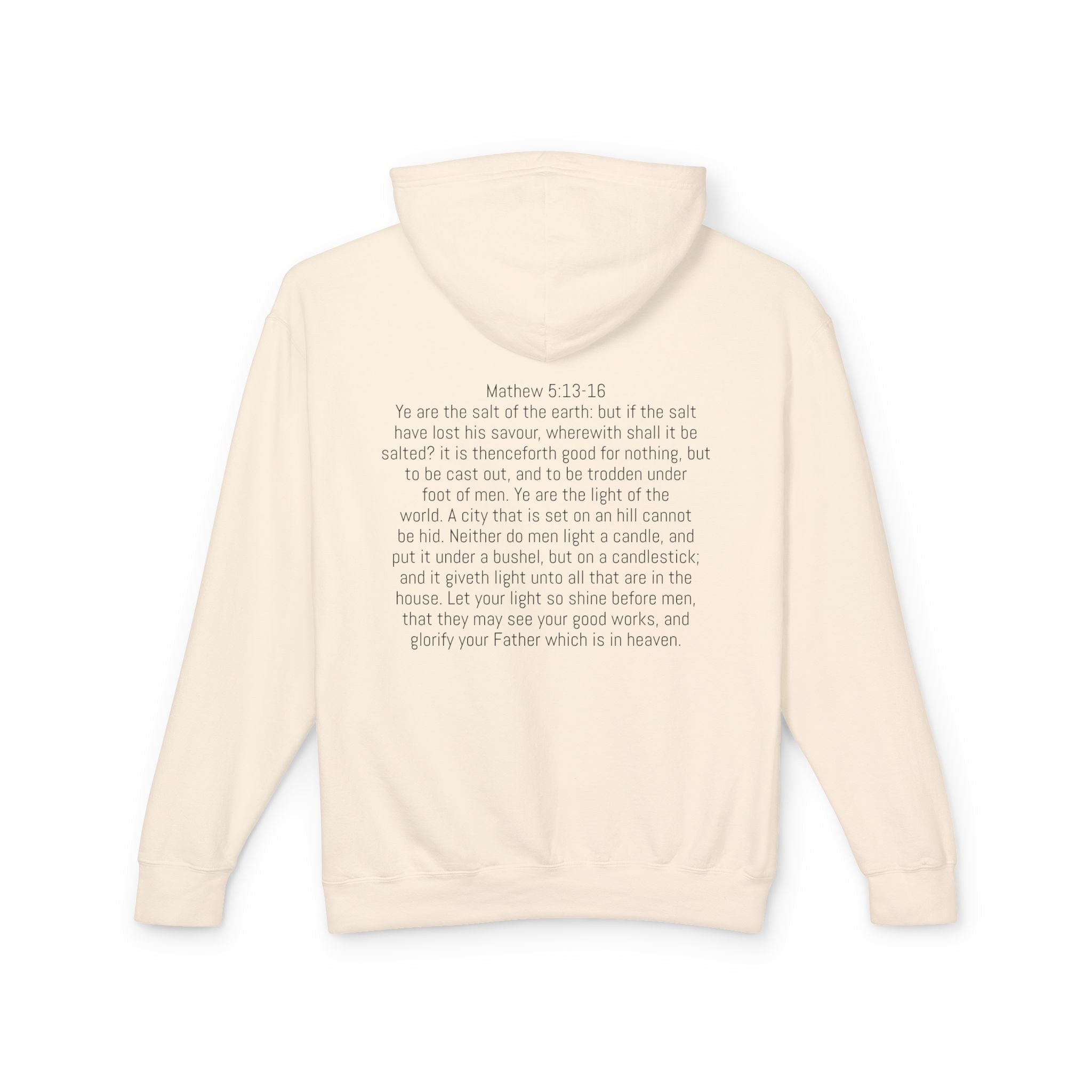 “Salty and lit” Unisex Lightweight Hooded Sweatshirt