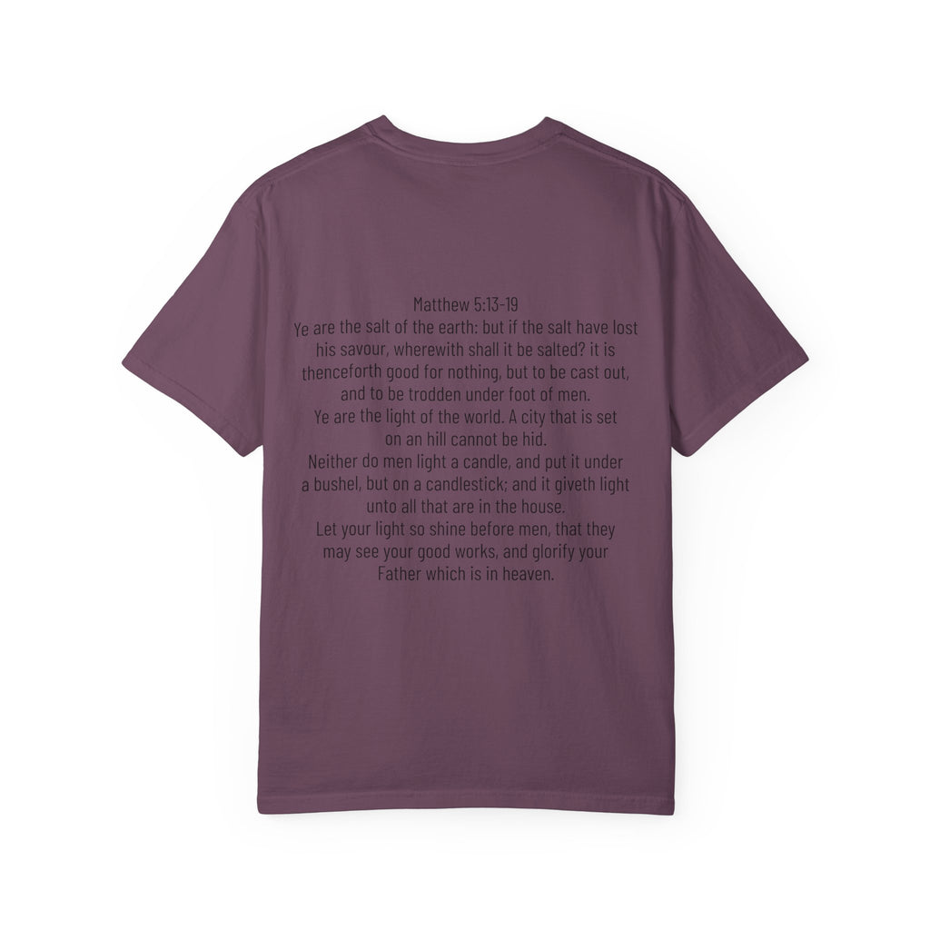 Women’s “Salty and lit” Unisex Garment-Dyed T-shirt