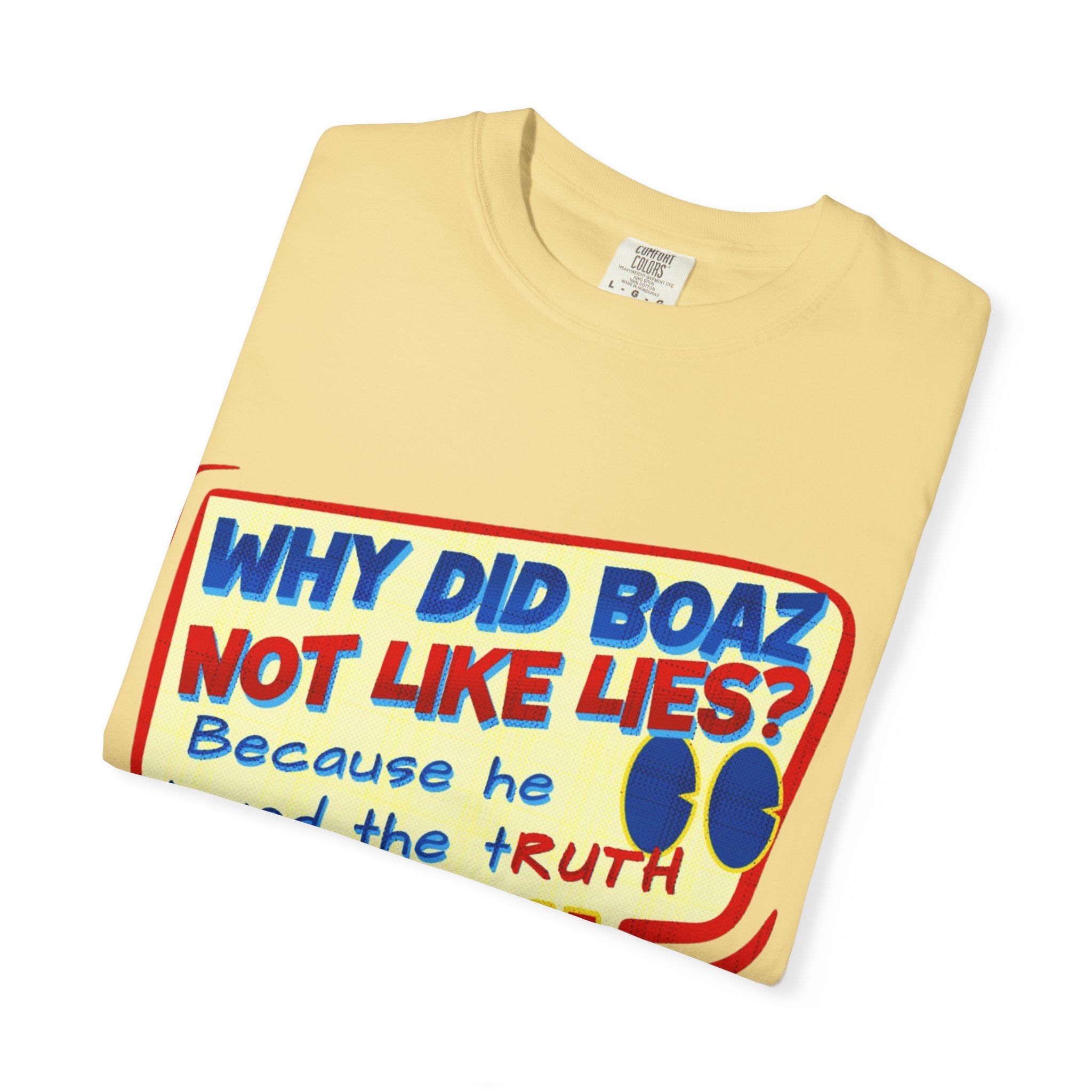 “Boaz” Unisex Garment-Dyed T-shirt