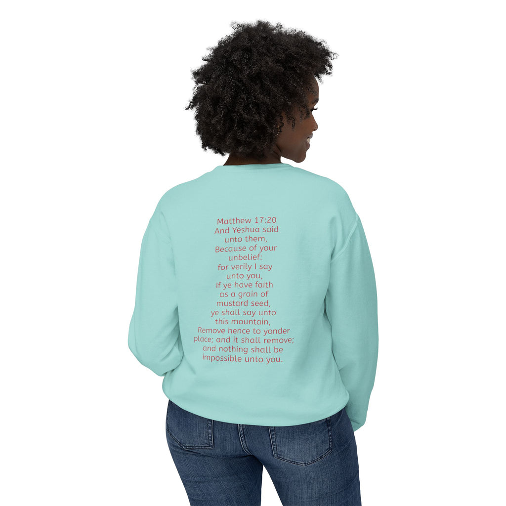 Move mountains Lightweight  Sweatshirt