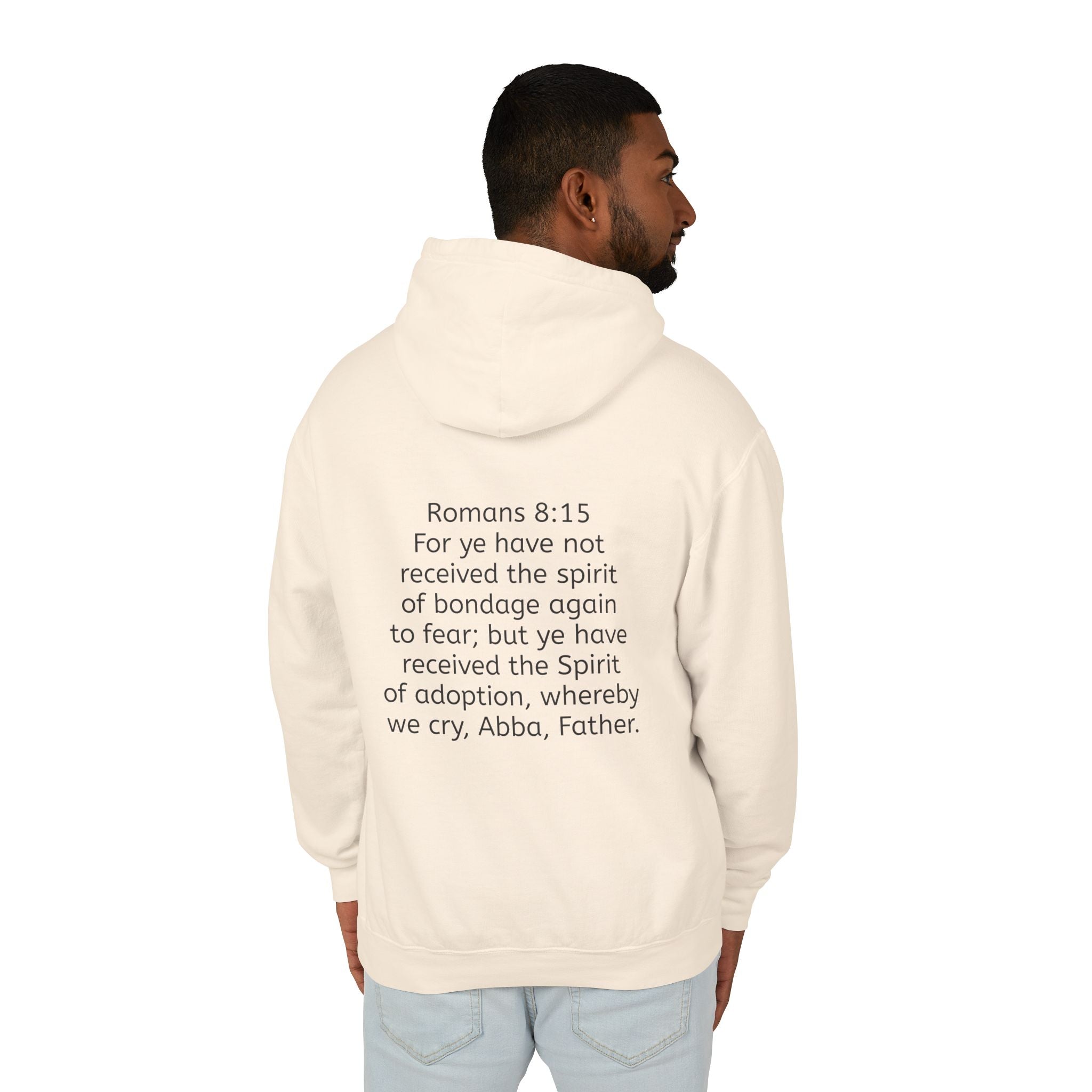 “No longer a slave” Unisex Lightweight Hooded Sweatshirt