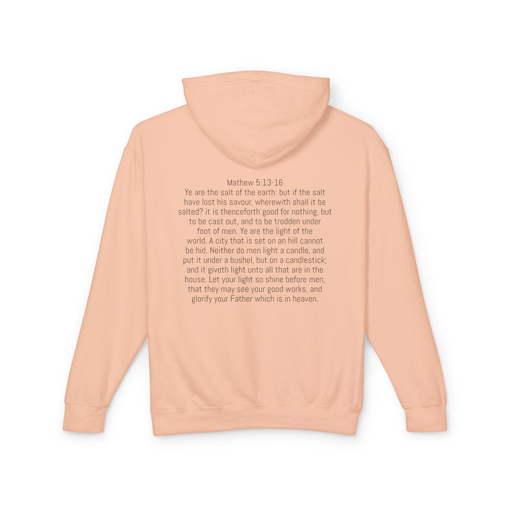 “Salty and lit” Unisex Lightweight Hooded Sweatshirt