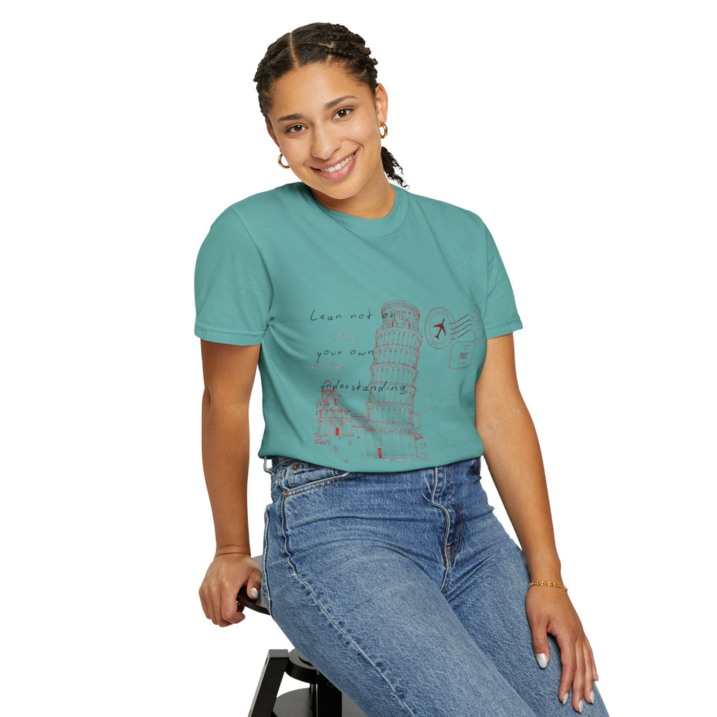 Women’s “LEAN NOT” Unisex Garment-Dyed T-shirt