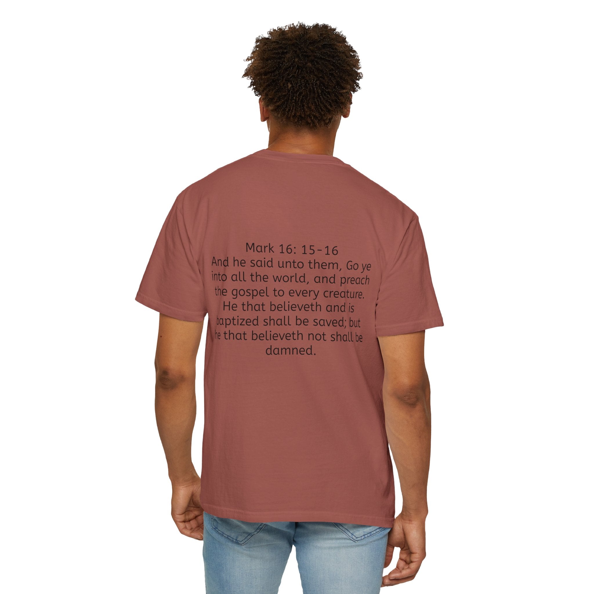 “Spread the gospel” Unisex Garment-Dyed T-shirt
