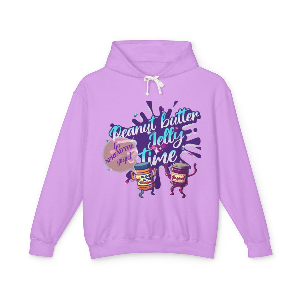 “Peanut butter jelly “ Lightweight Hooded Sweatshirt