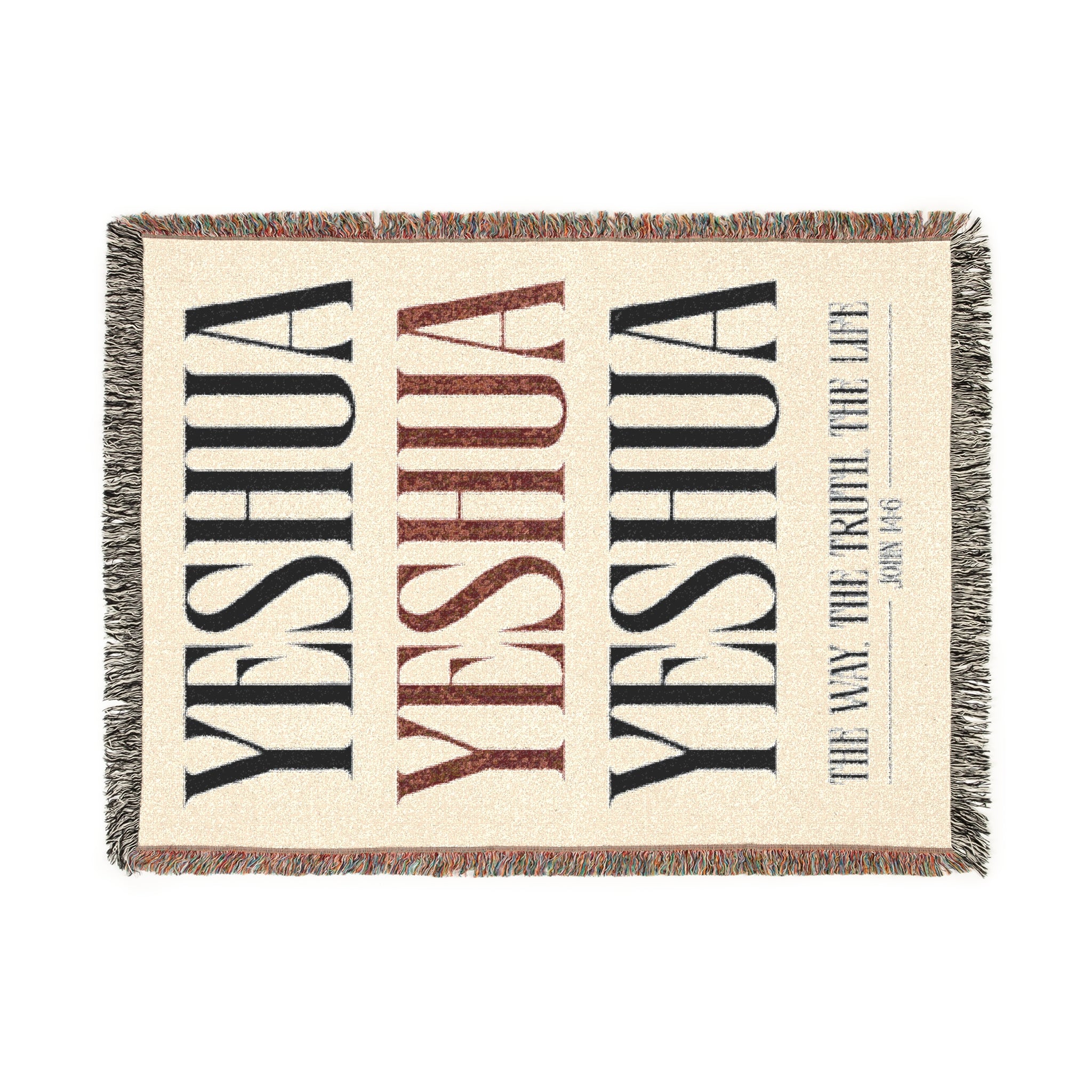 “YESHUA” Woven Blanket