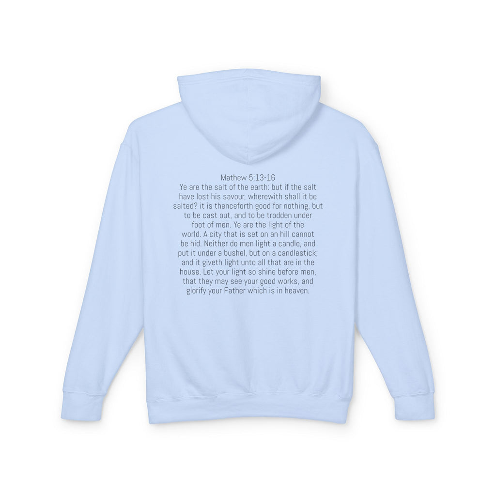 “Salty and lit” Unisex Lightweight Hooded Sweatshirt