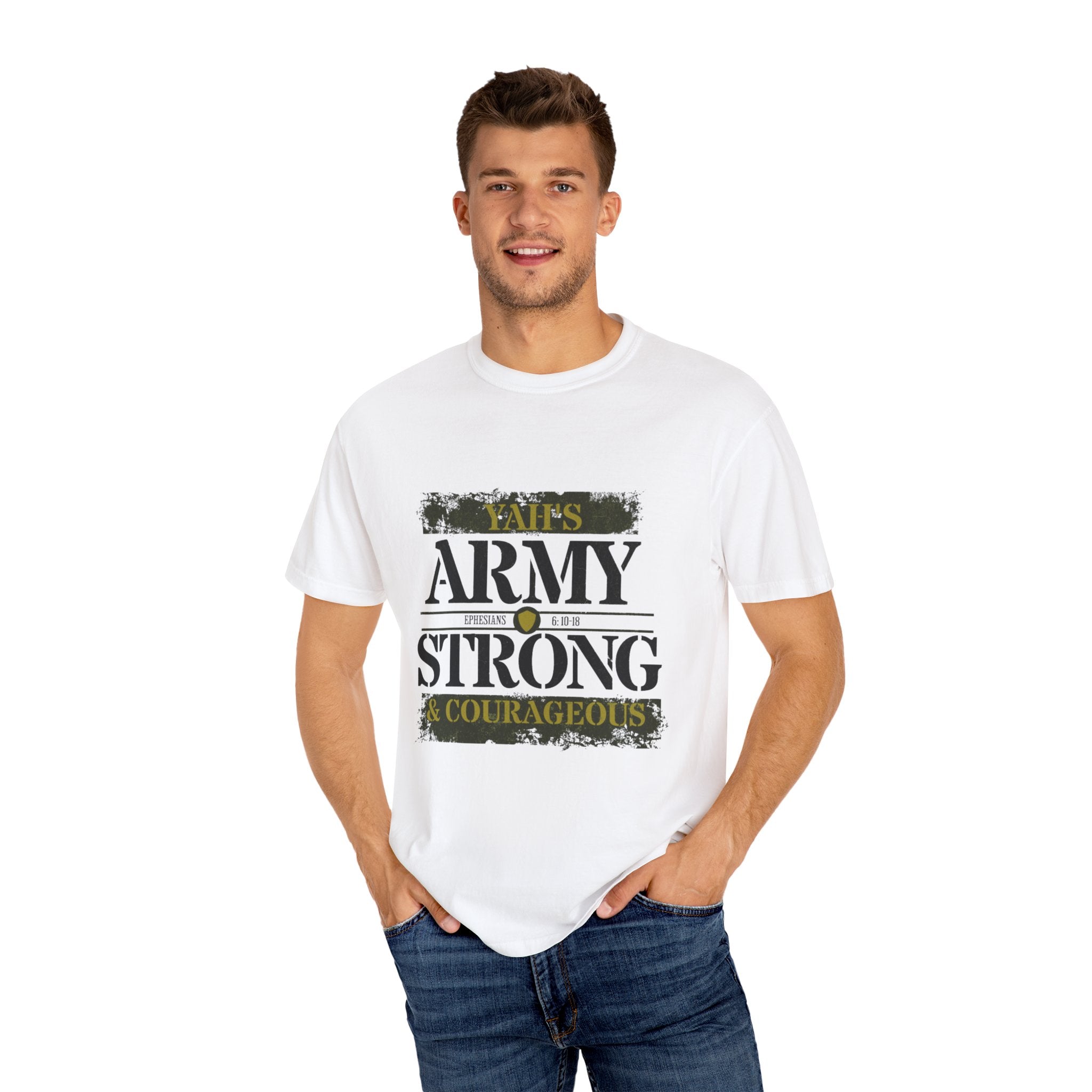 “Yah’s Army” Garment-Dyed T-shirt