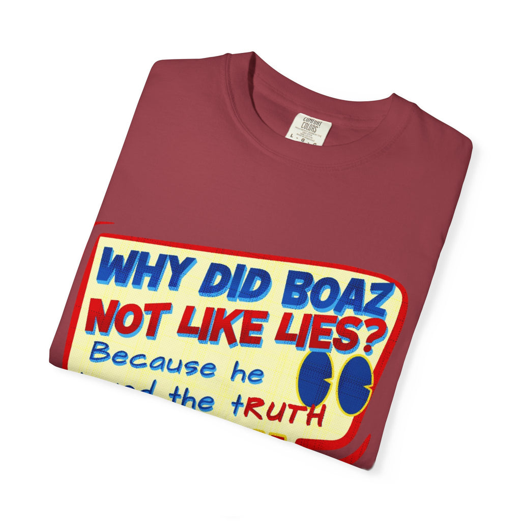 “Boaz” Unisex Garment-Dyed T-shirt