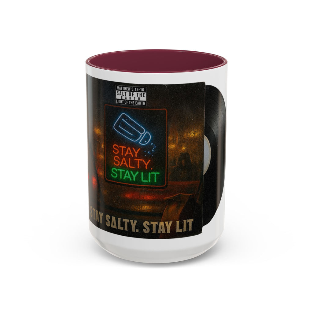 “Stay salty”  Colorful Mugs (11oz, 15oz)
