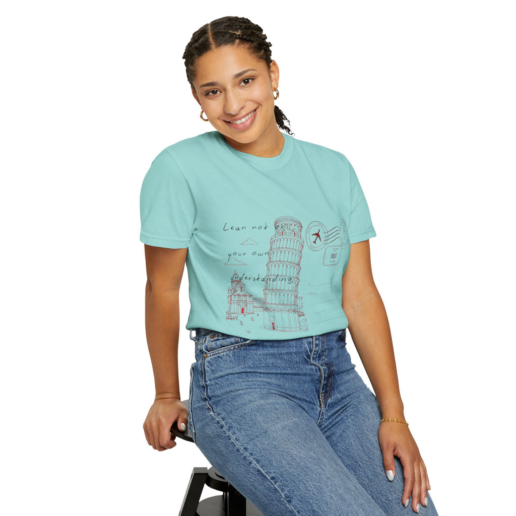 Women’s “LEAN NOT” Unisex Garment-Dyed T-shirt
