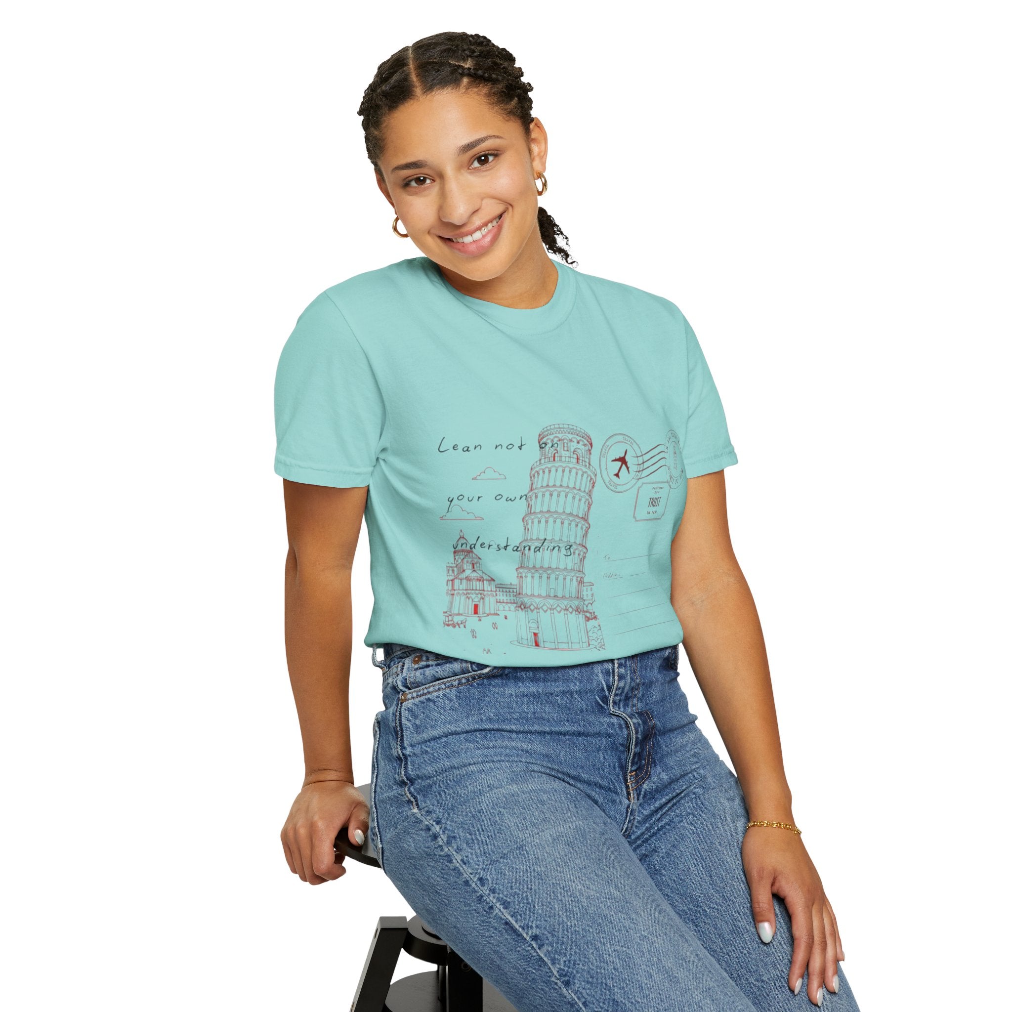 Women’s “LEAN NOT” Unisex Garment-Dyed T-shirt