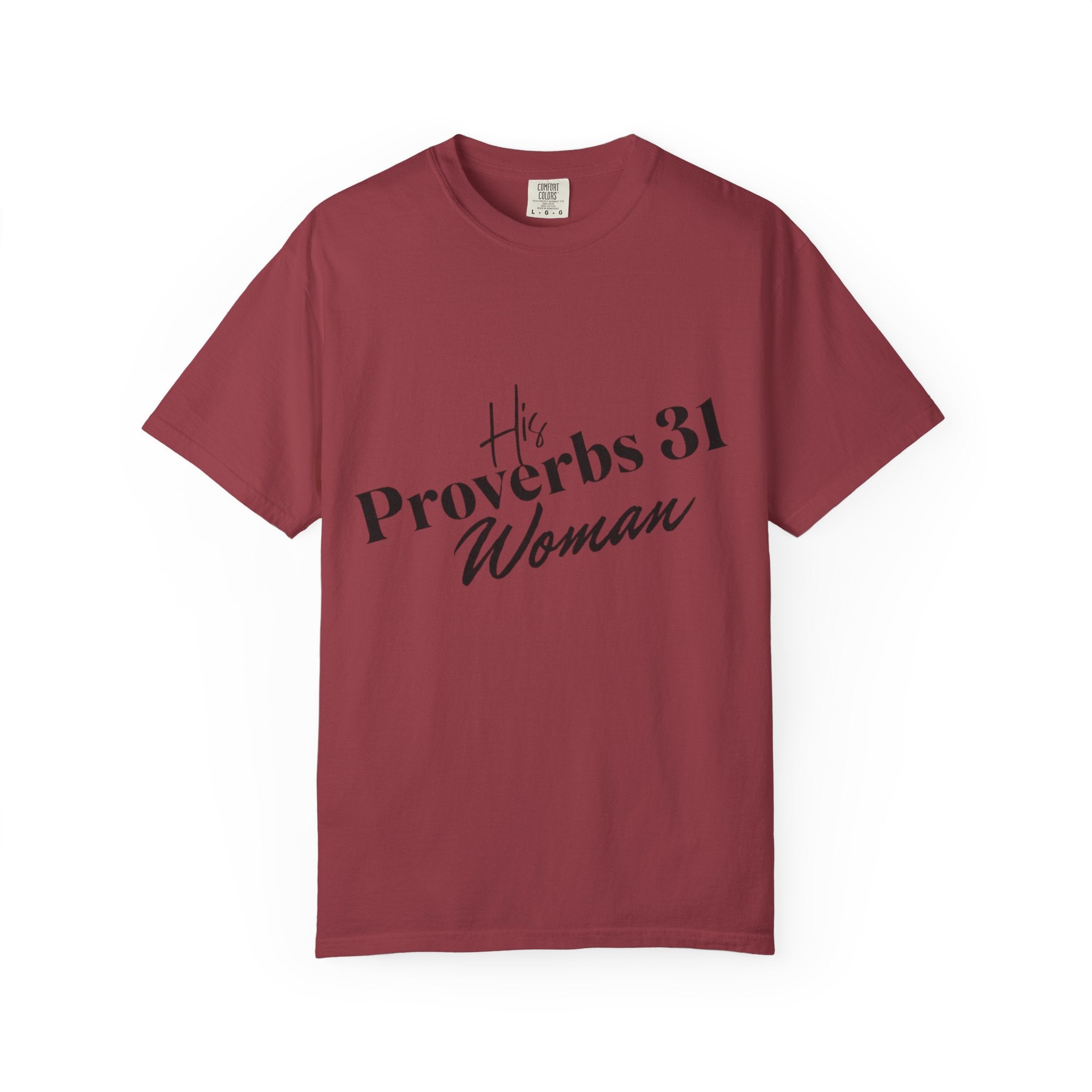 His Proverbs 31 T-shirt
