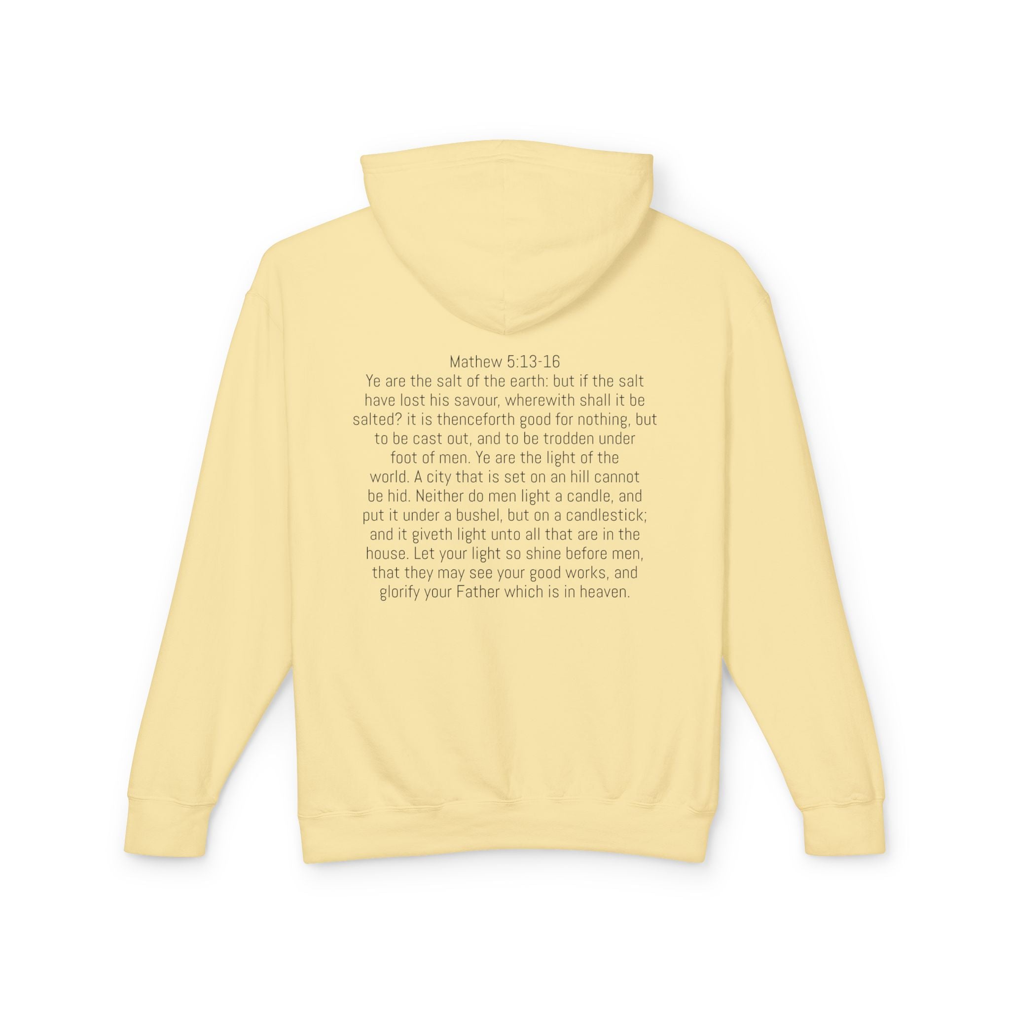“Salty and lit” Unisex Lightweight Hooded Sweatshirt