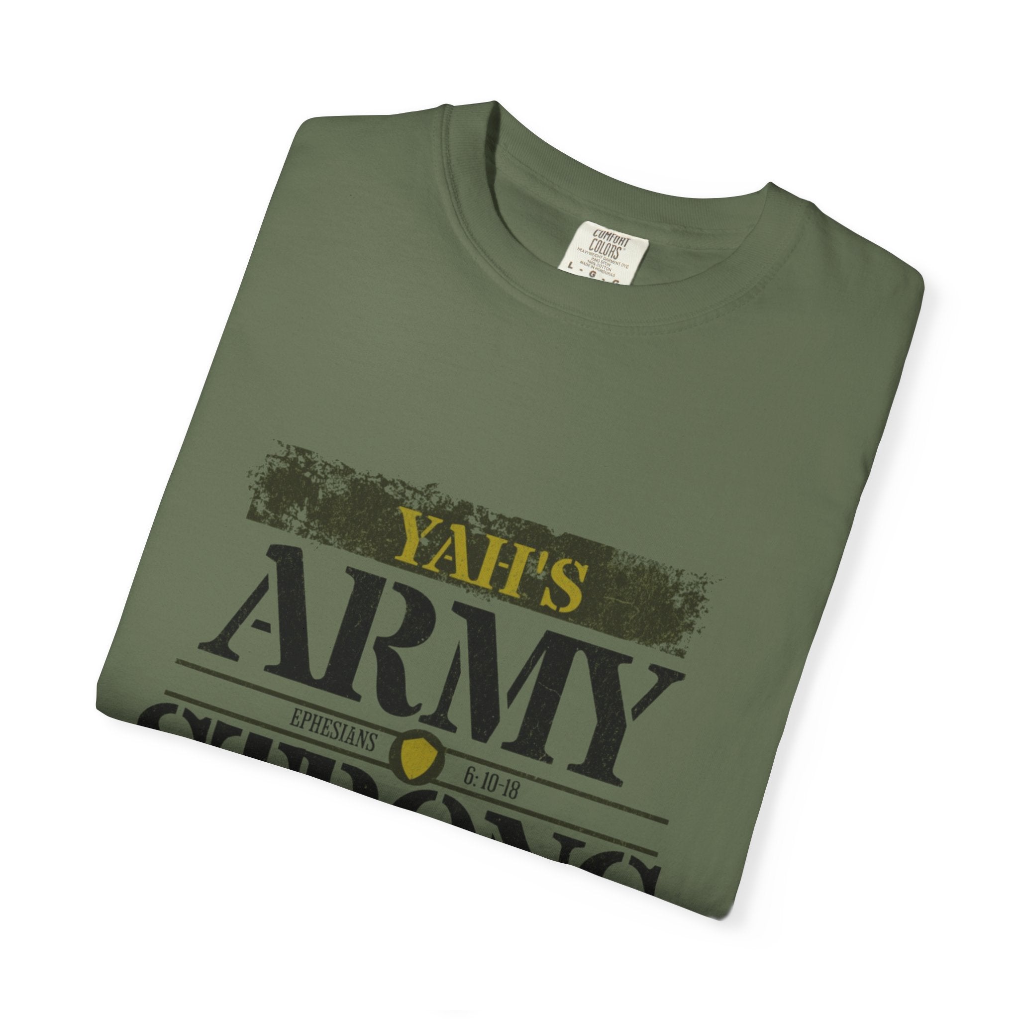 Women’s “Yah’s Army” Garment-Dyed T-shirt