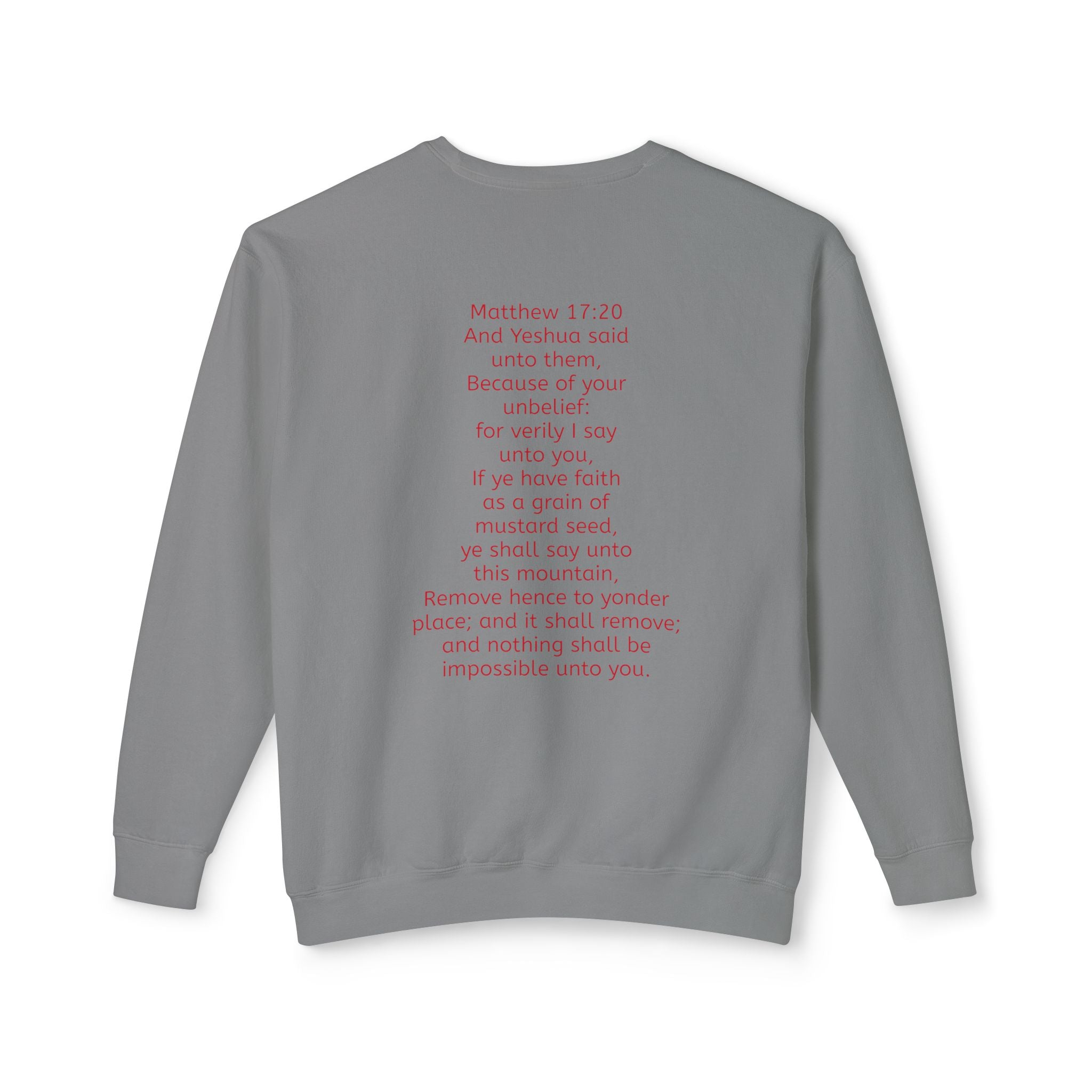 Move mountains Lightweight  Sweatshirt