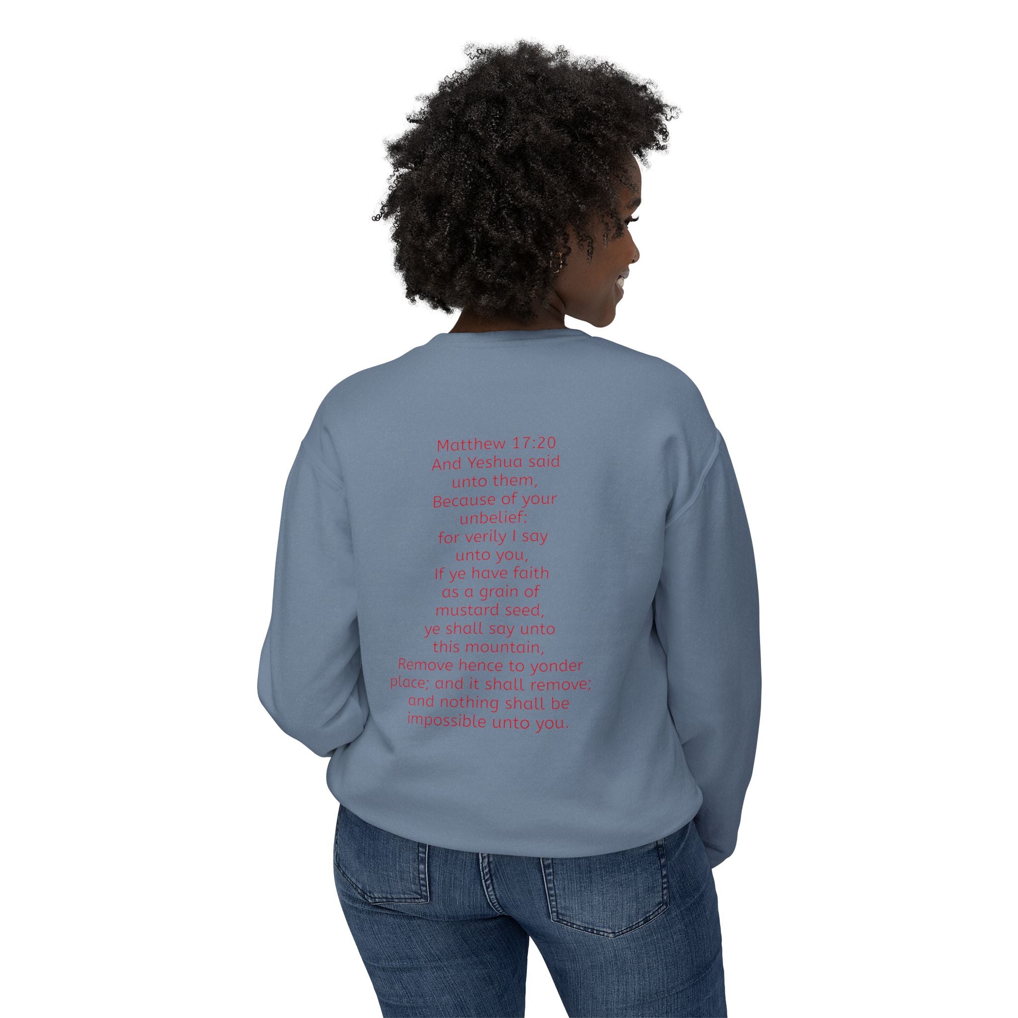 Move mountains Lightweight  Sweatshirt