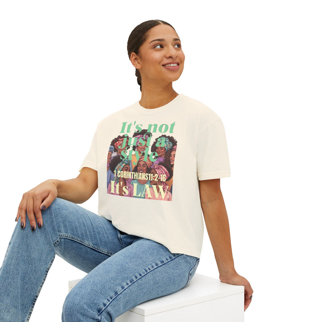 Not just a style Women's Boxy Tee