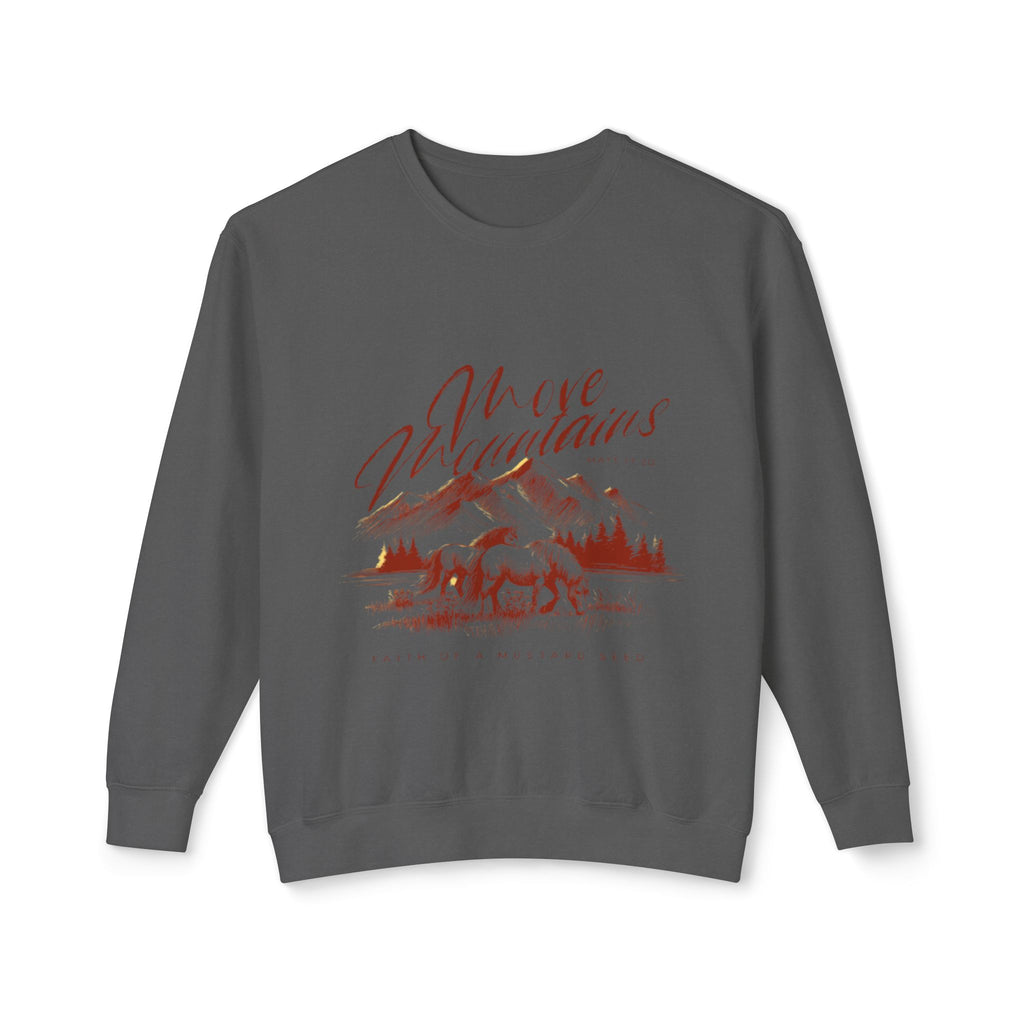 Move mountains Lightweight  Sweatshirt