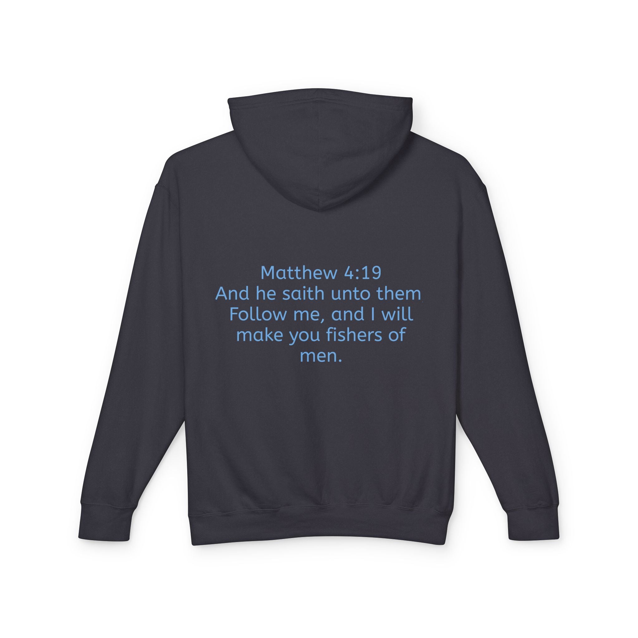 “Fishers of men” Lightweight Hooded Sweatshirt
