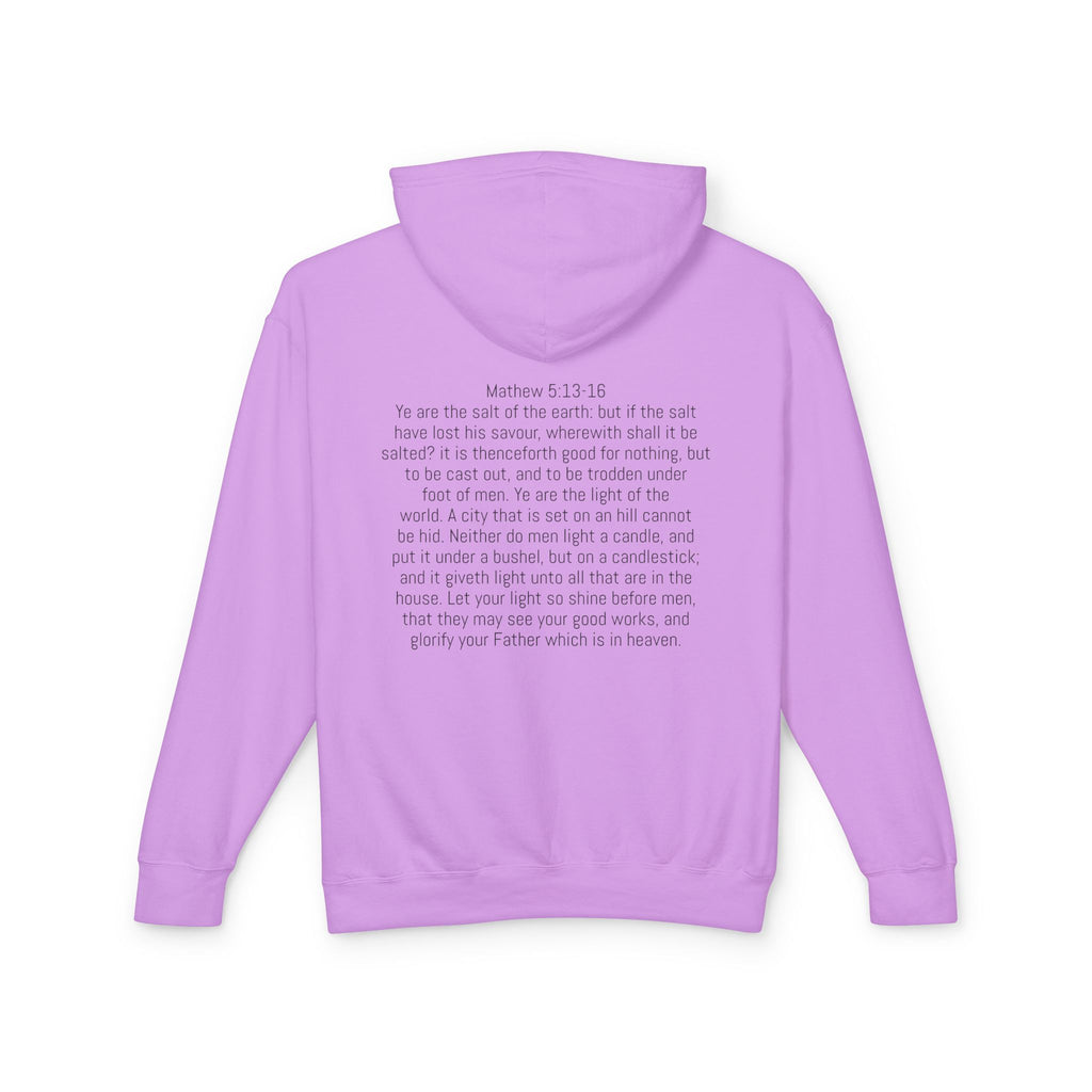 “Salty and lit” Unisex Lightweight Hooded Sweatshirt