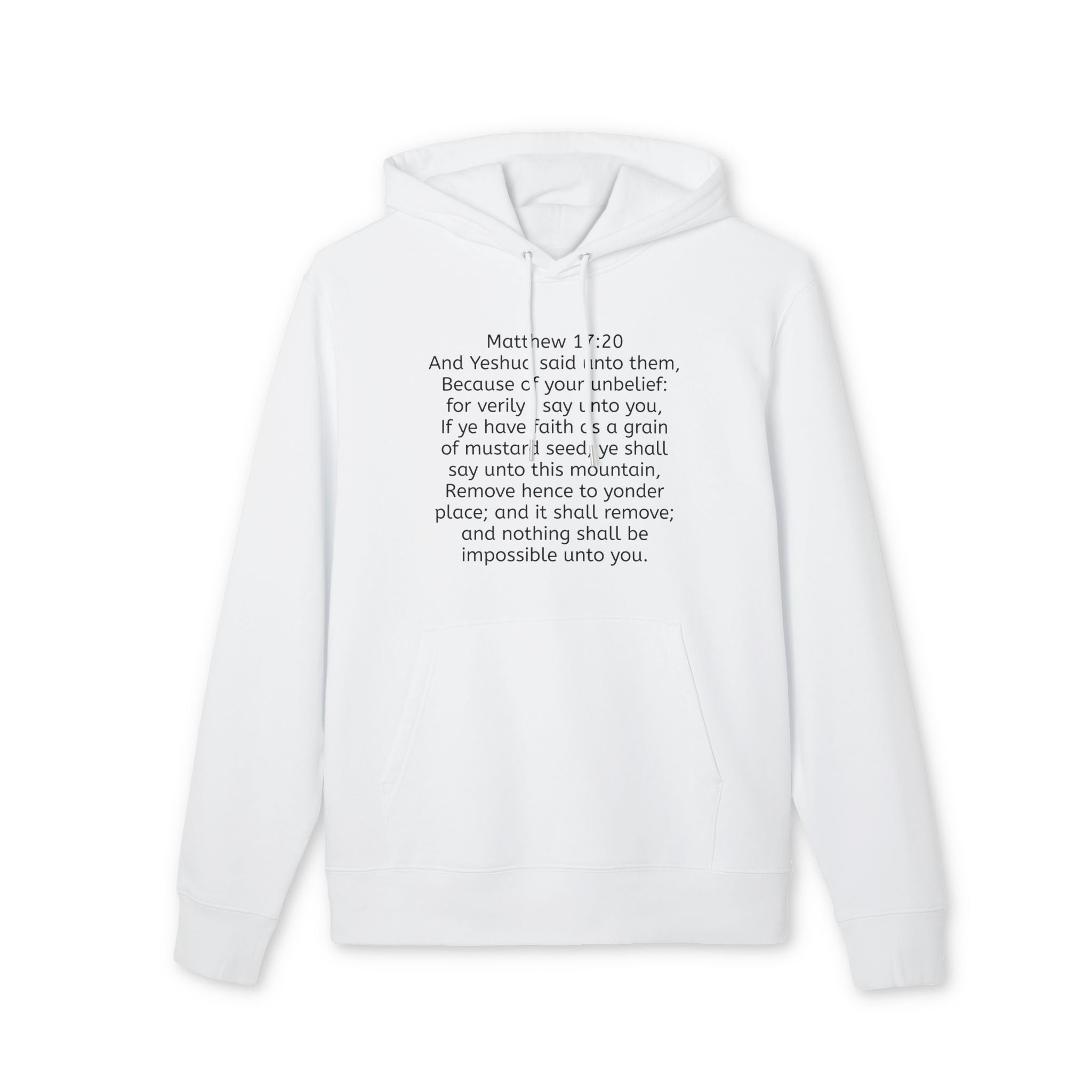 “Move mountains” Heavy Hoodie