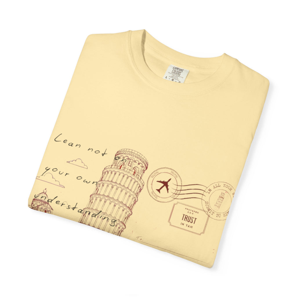 Women’s “LEAN NOT” Unisex Garment-Dyed T-shirt