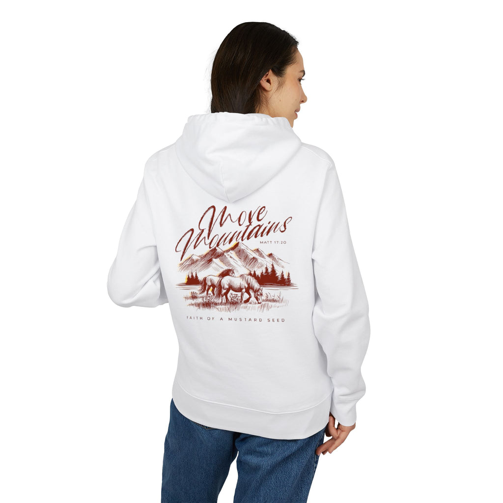 “Move mountains” Heavy Hoodie