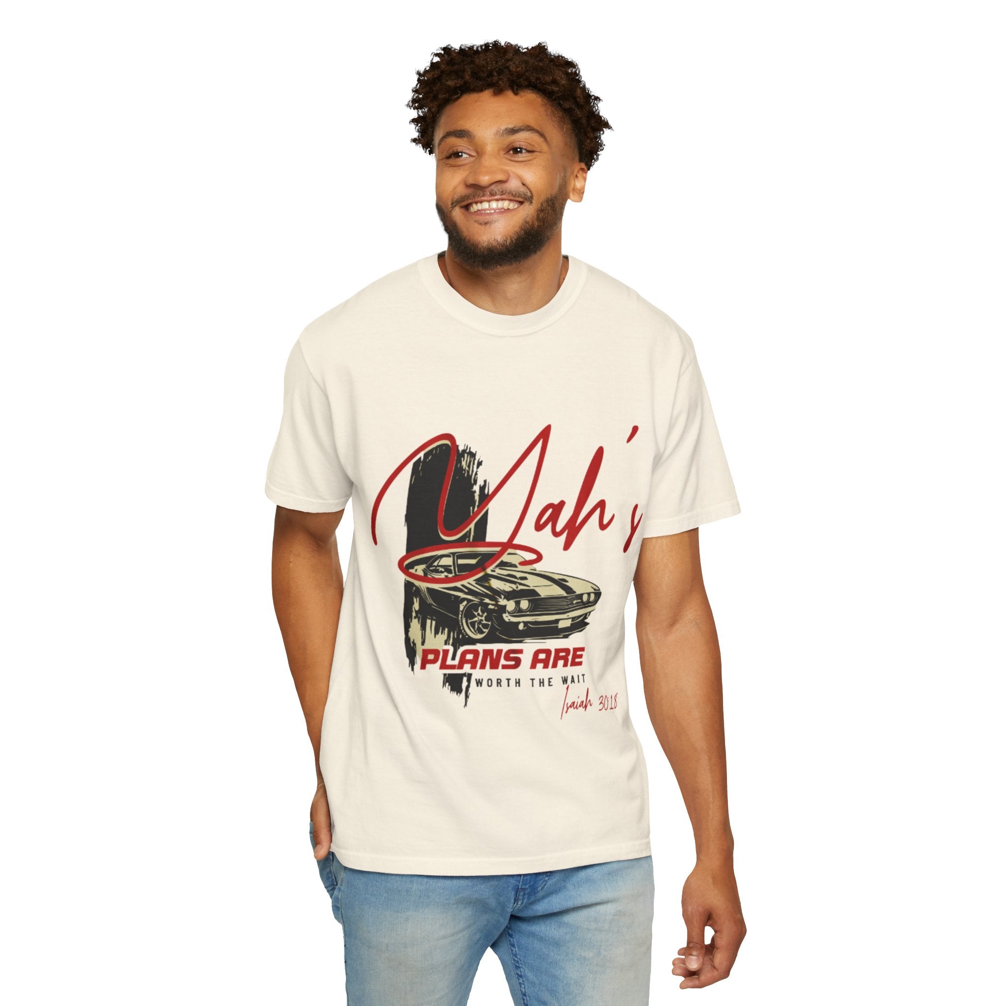 “YAH’s plans” Unisex Garment-Dyed T-shirt