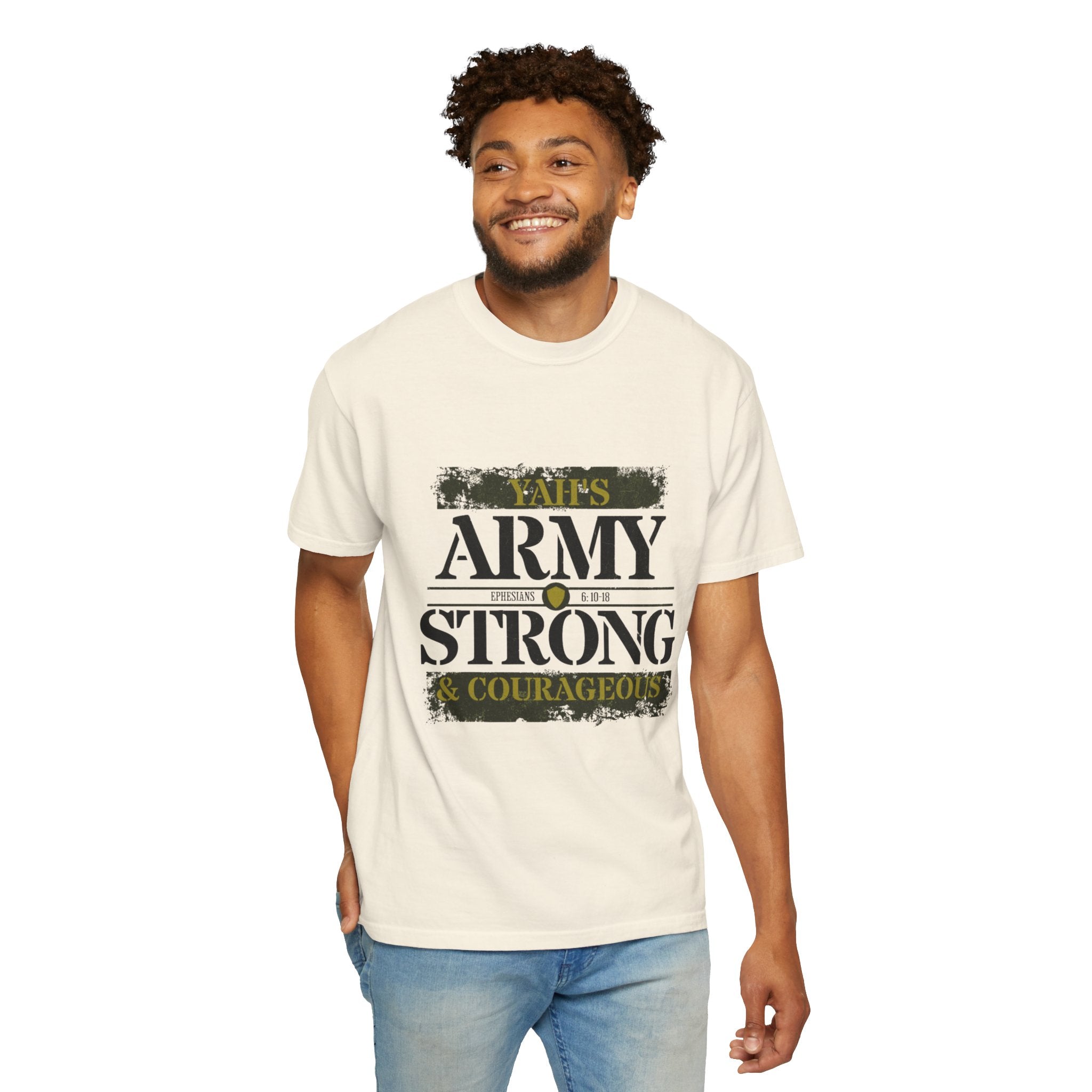 “Yah’s Army” Garment-Dyed T-shirt