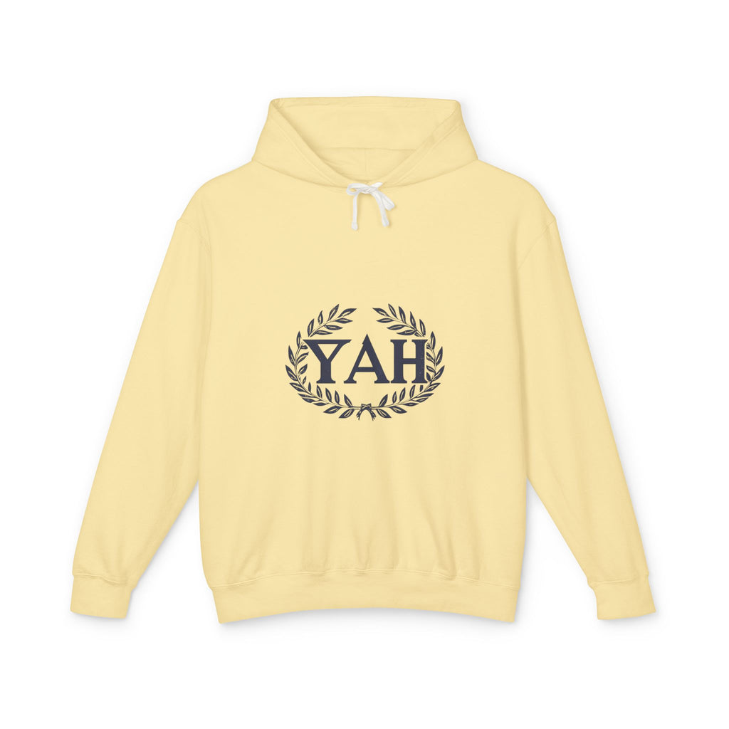 “YAH” Unisex Lightweight Hooded Sweatshirt
