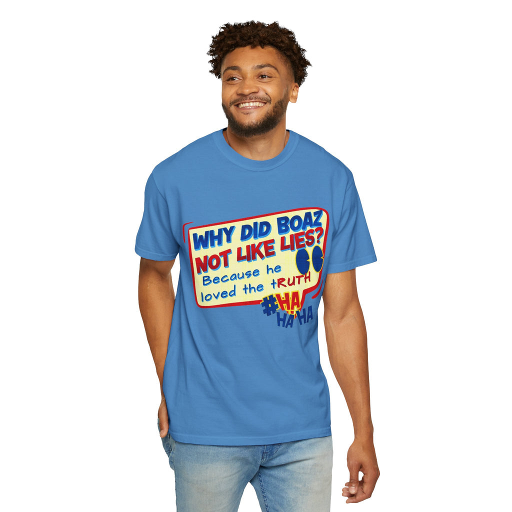 “Boaz” Unisex Garment-Dyed T-shirt