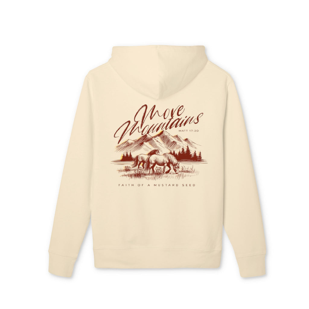 Women’s “Move mountains” Heavy Hoodie