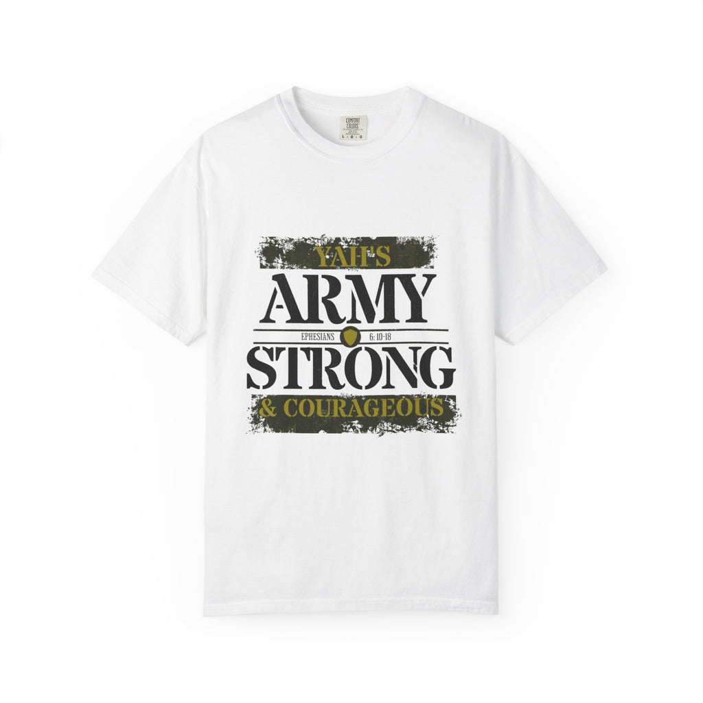 “Yah’s Army” Garment-Dyed T-shirt