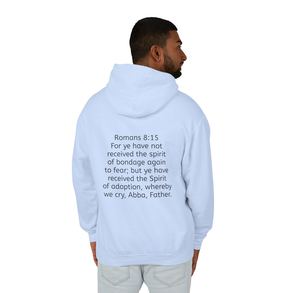 “No longer a slave” Unisex Lightweight Hooded Sweatshirt