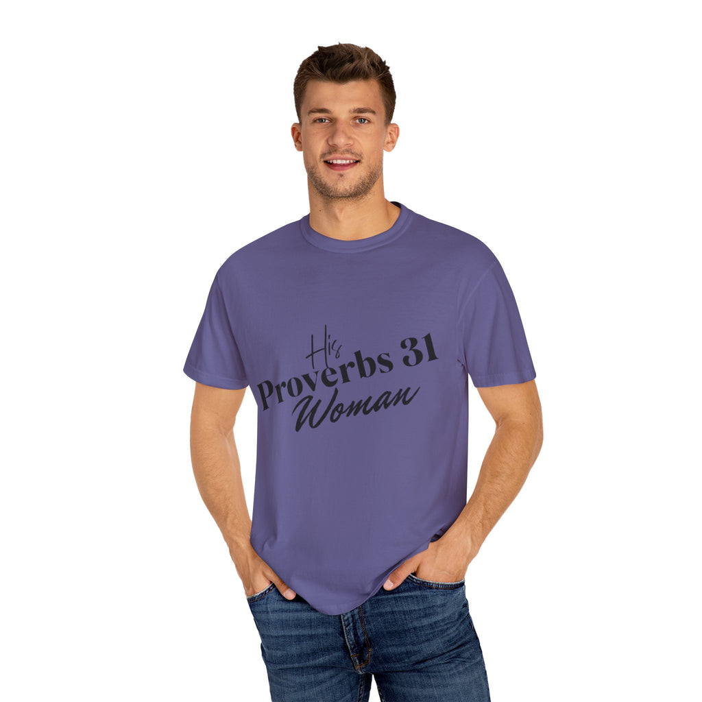 His Proverbs 31 T-shirt