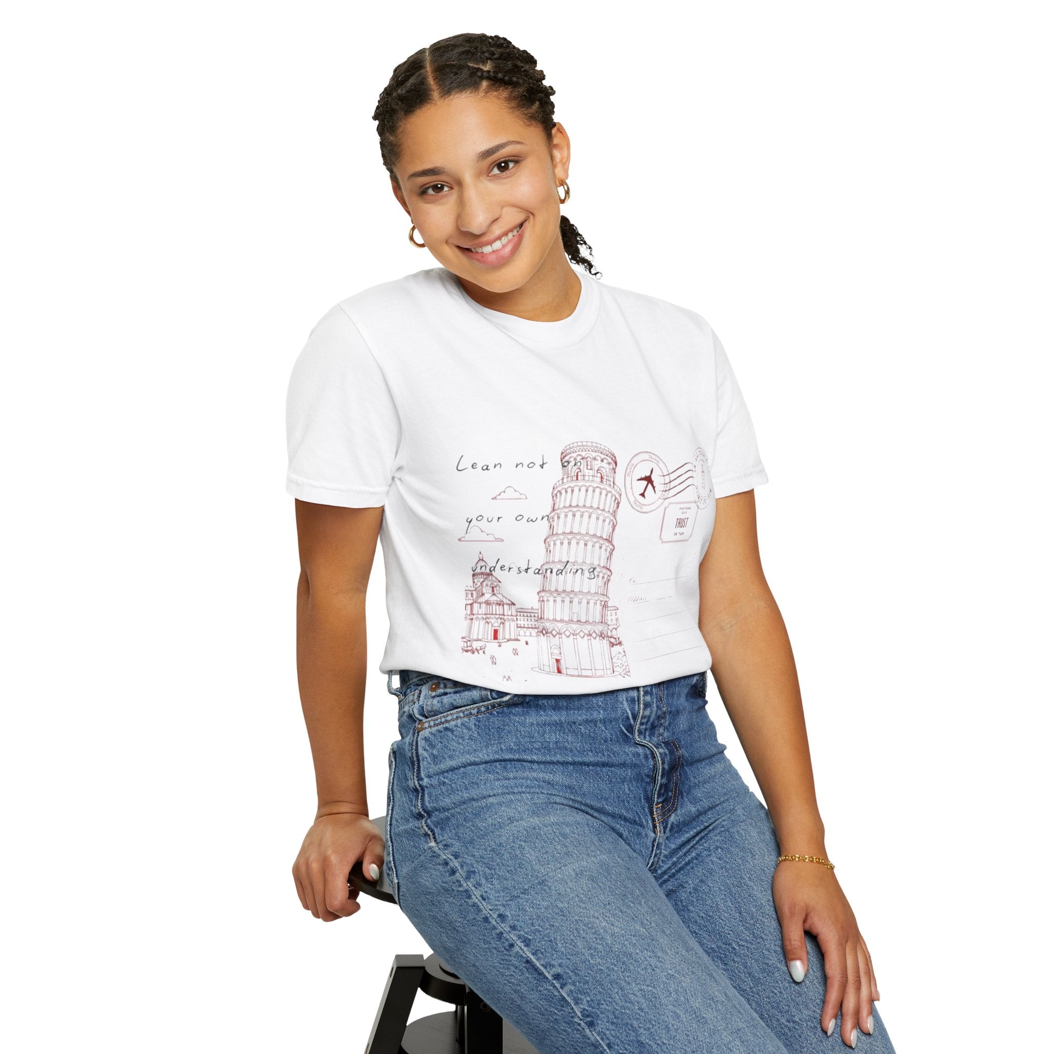 Women’s “LEAN NOT” Unisex Garment-Dyed T-shirt