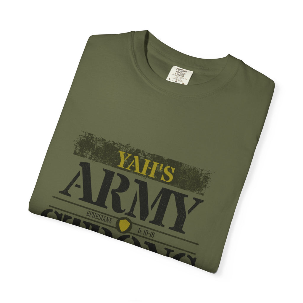 “Yah’s Army” Garment-Dyed T-shirt