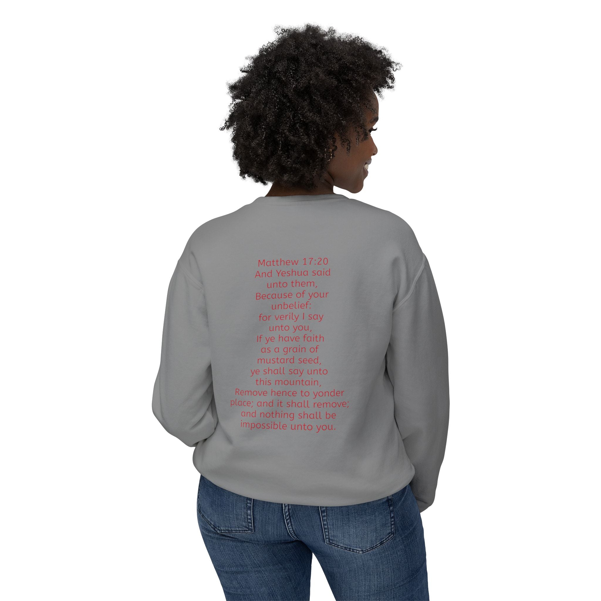 Move mountains Lightweight  Sweatshirt