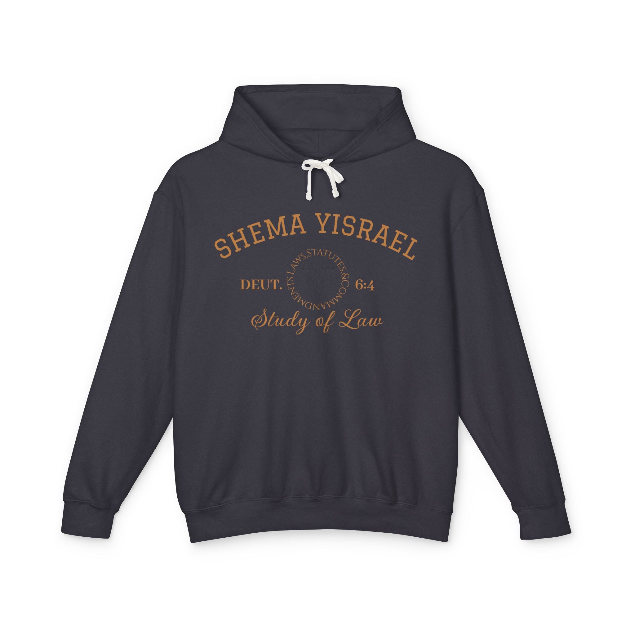 “SHEMA YISRAEL university” Unisex Lightweight Hooded Sweatshirt