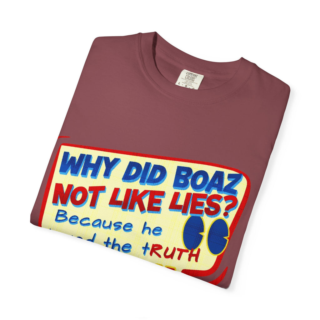 “Boaz” Unisex Garment-Dyed T-shirt