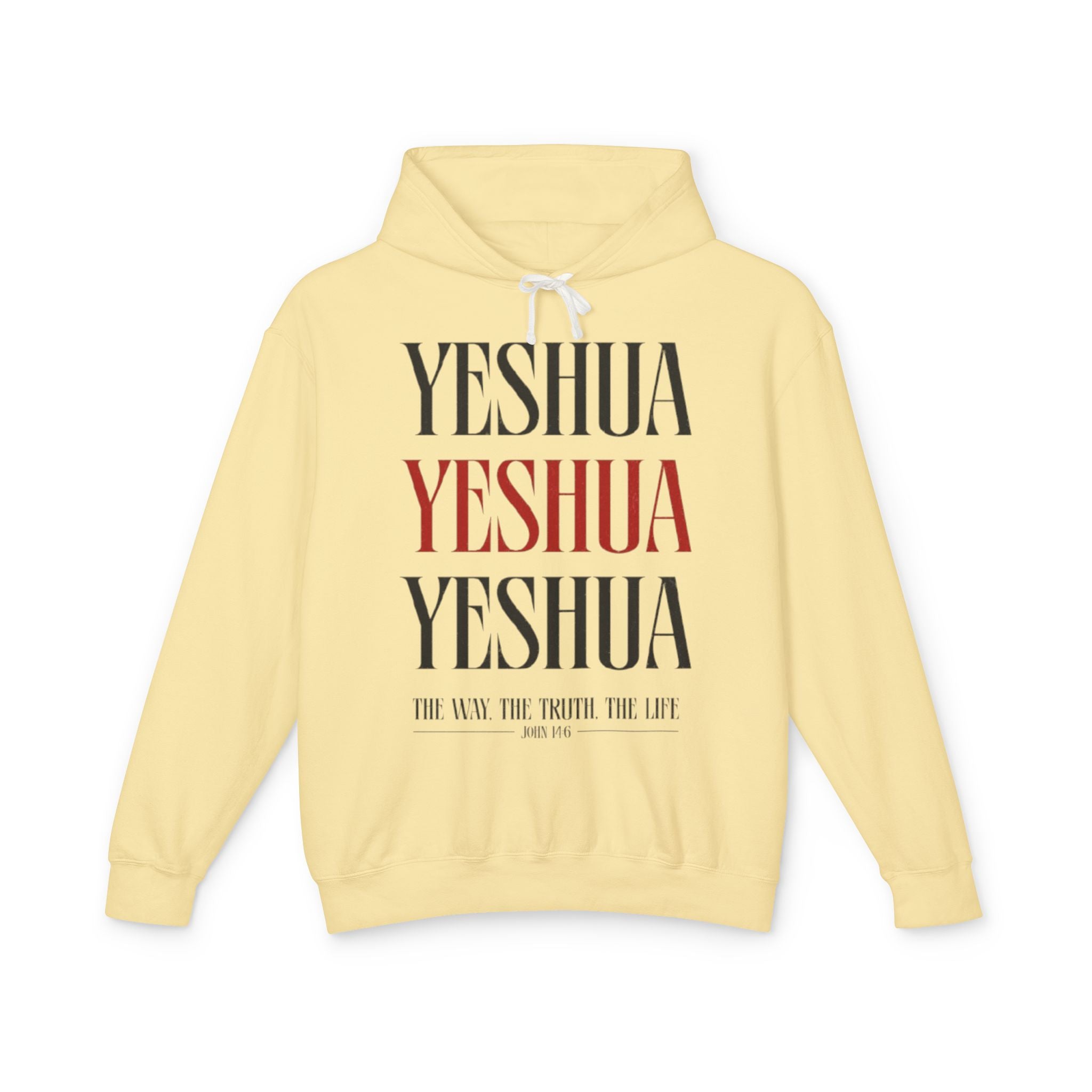 YESHUA Unisex Lightweight Hoodie