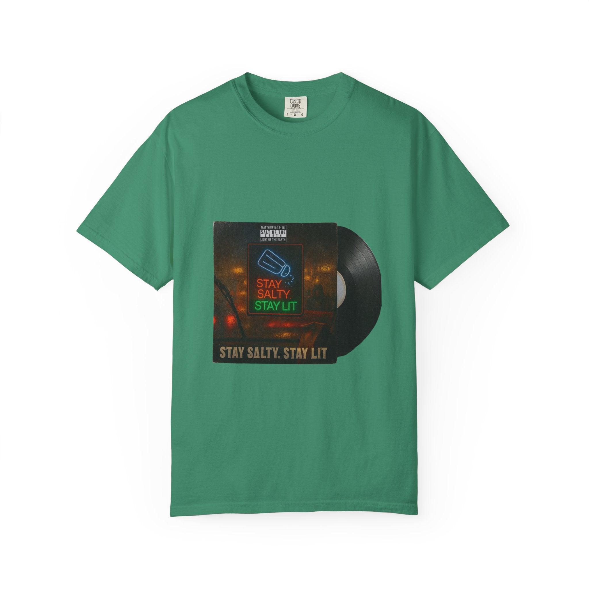 Women’s “Salty and lit” Unisex Garment-Dyed T-shirt