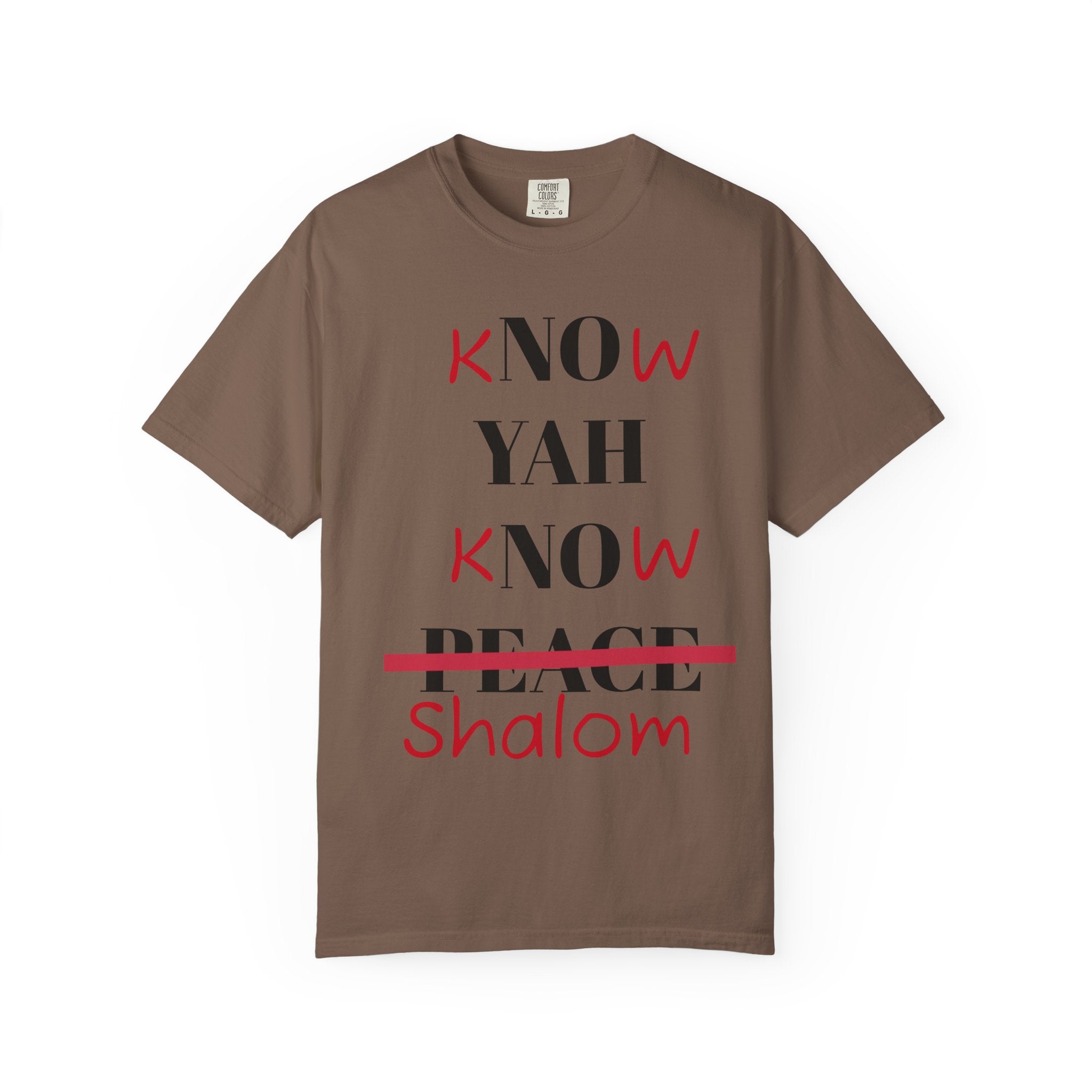 “Know Yah” Unisex Garment-Dyed T-shirt