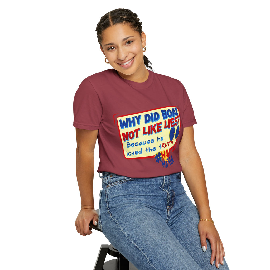 “Boaz” Unisex Garment-Dyed T-shirt