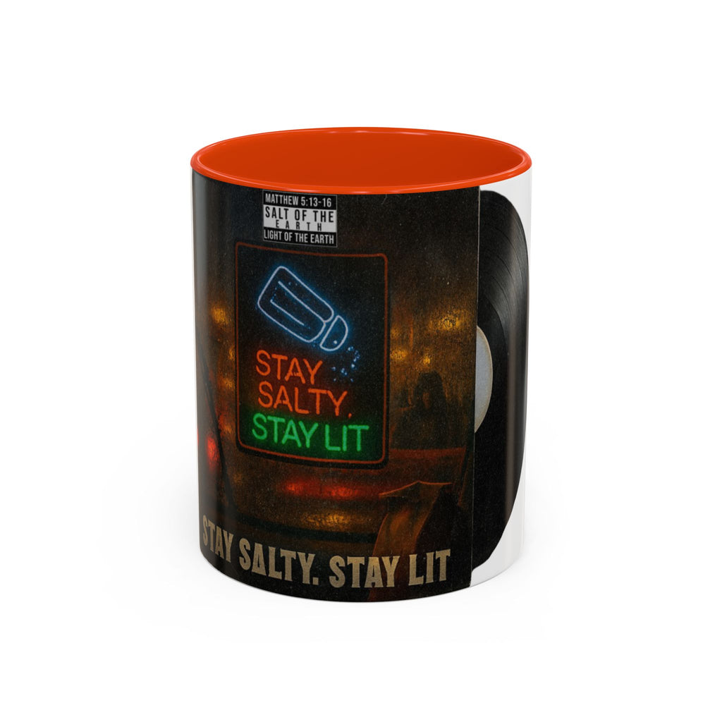 “Stay salty”  Colorful Mugs (11oz, 15oz)