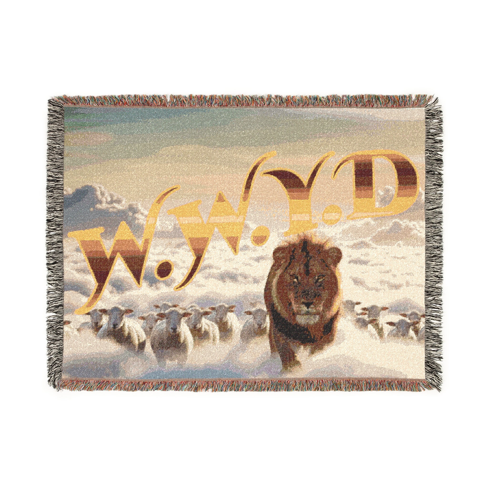 “Wwyd” Woven Blanket