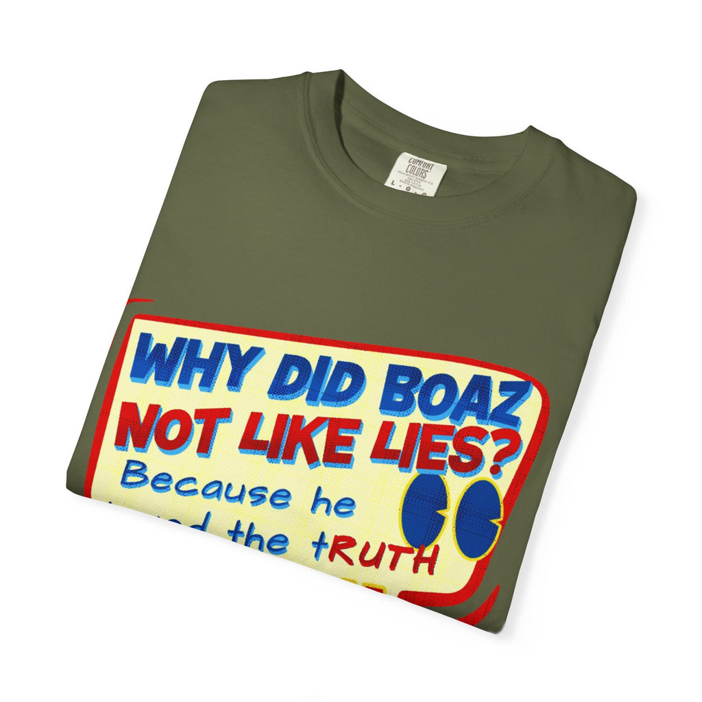 “Boaz” Unisex Garment-Dyed T-shirt