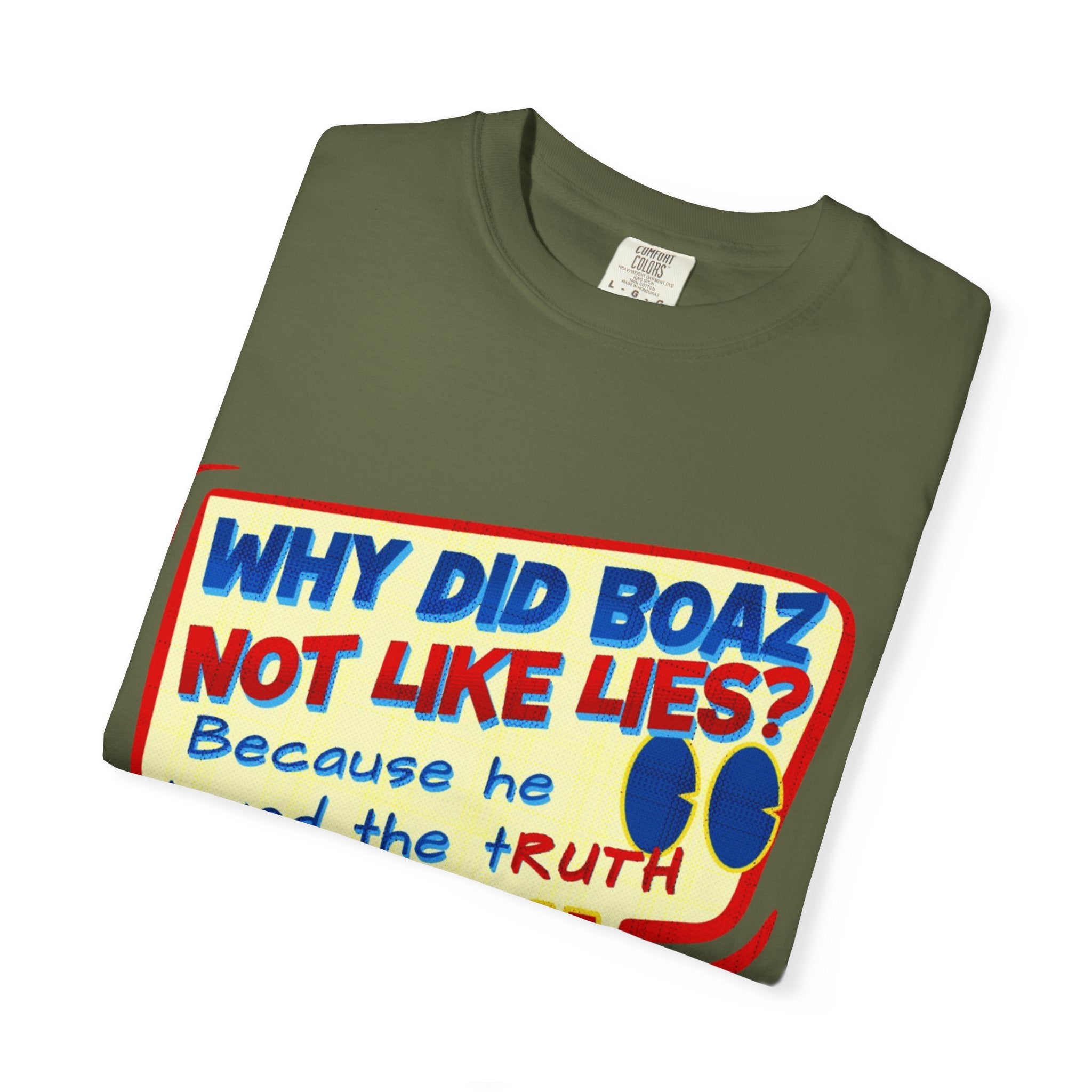 “Boaz” Unisex Garment-Dyed T-shirt